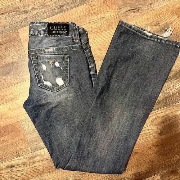 Guess jeans daredevil boot cut size 26 - Picture 3 of 9